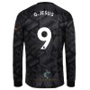 Officiële Voetbalshirt Arsenal G. Jesus 9 Uit 2022-23 Lange Mouw - Heren